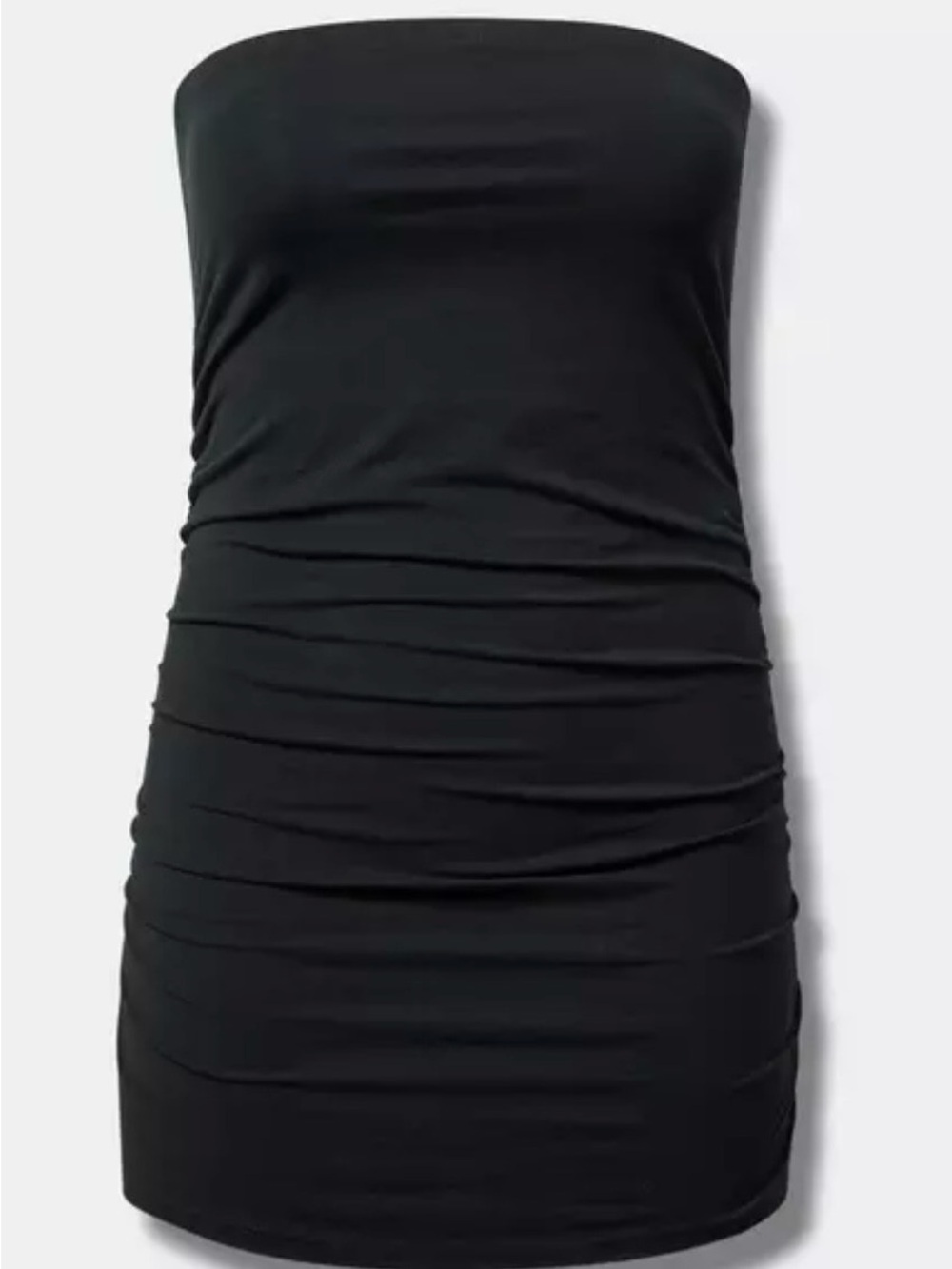 Torrid Black Ruched Strapless Top - Picture 5 of 7